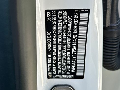 Certified 2023 Porsche Taycan RWD image 28