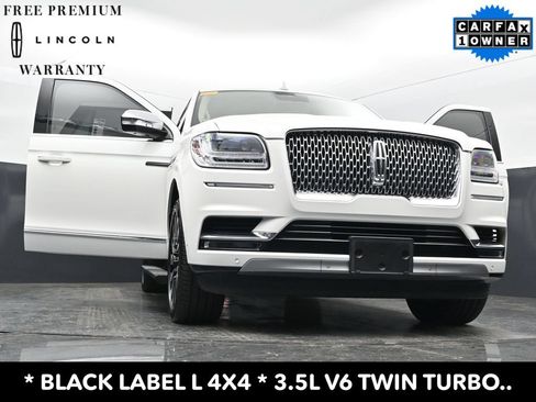 Used 2021 Lincoln Navigator L Black Label w/ Cargo Convenience Package AWD/4WD image 40