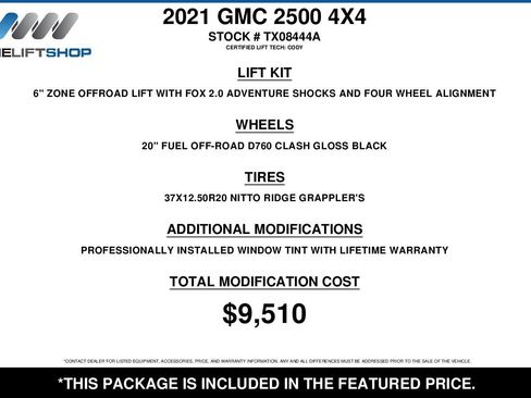 Used 2021 GMC Sierra 2500 AT4 w/ AT4 Premium Plus Package AWD/4WD image 2