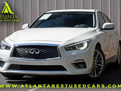 Used 2023 INFINITI Q50 Luxe w/ Cargo Package RWD image 1