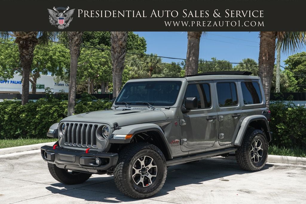 Used 2021 Jeep Wrangler Unlimited Rubicon AWD/4WD image 1