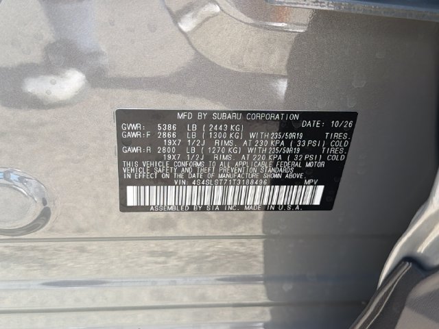 New 2026 Subaru Forester Touring AWD/4WD image 25