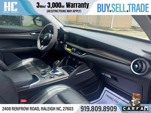 Used 2020 Alfa Romeo Stelvio Ti w/ Active Blind Spot Package AWD/4WD image 20