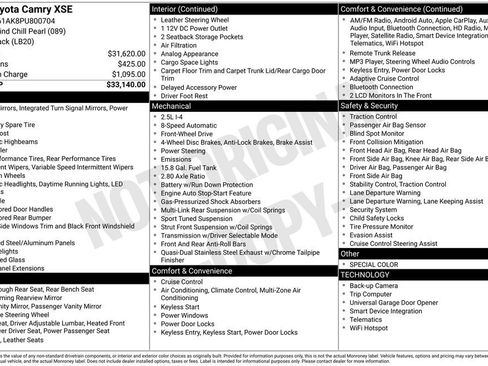 Used 2023 Toyota Camry XSE image 17