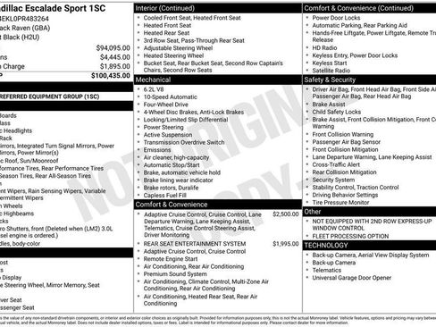 Used 2023 Cadillac Escalade Sport image 12