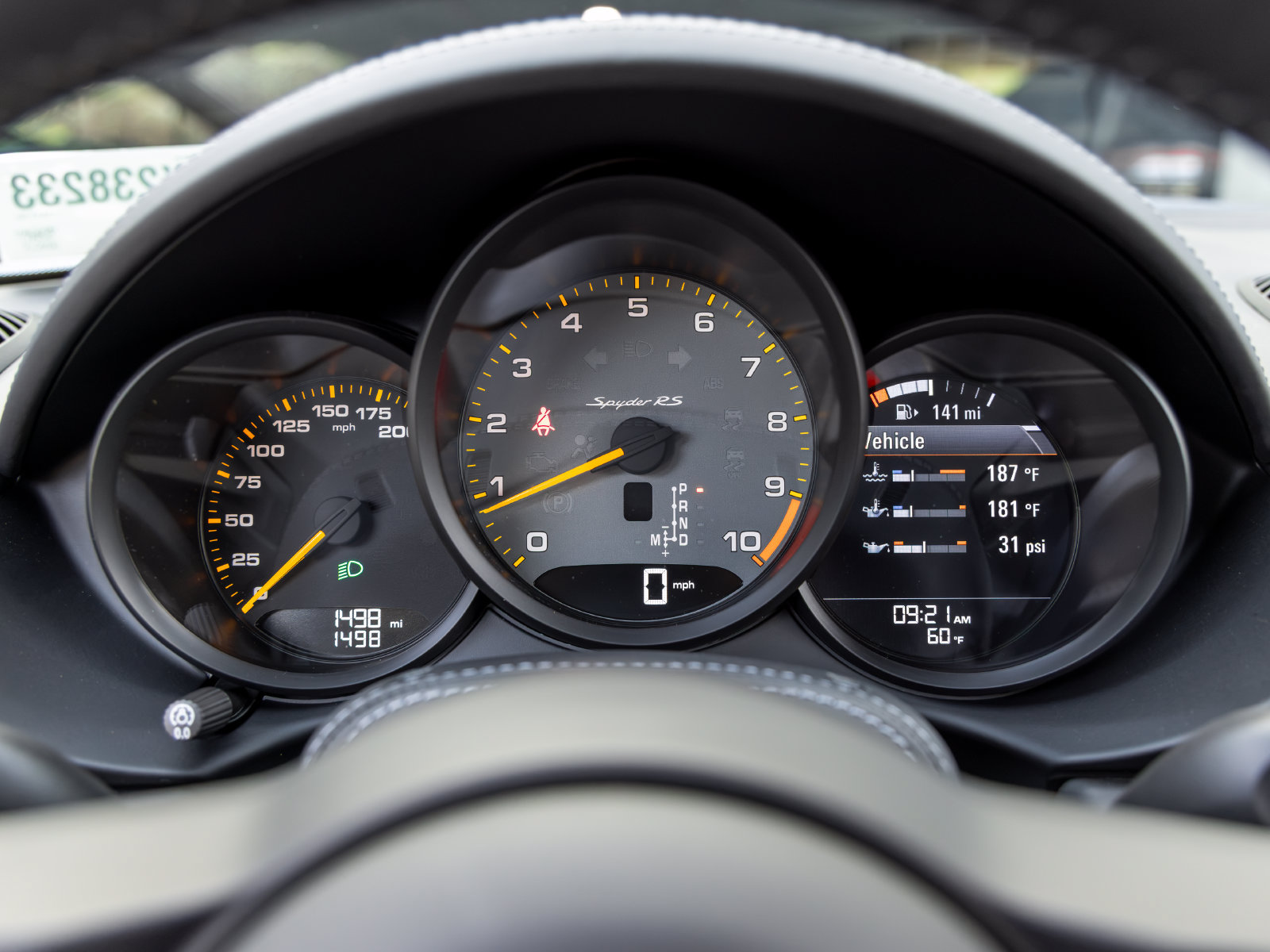 Certified 2025 Porsche 718 Boxster Spyder RS RWD image 48