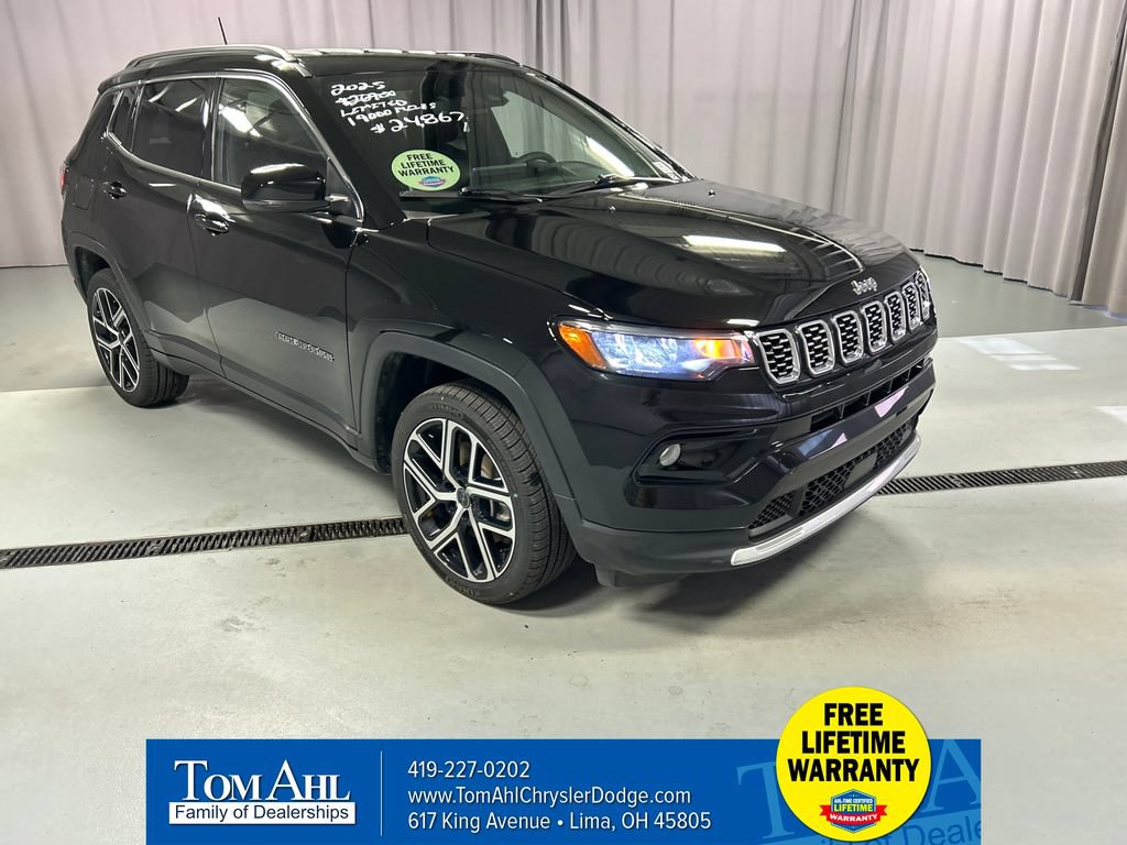 Used 2025 Jeep Compass Limited AWD/4WD 360° Tour