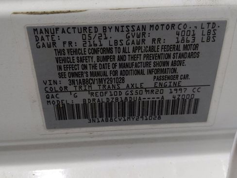 Used 2021 Nissan Sentra SV FWD image 33