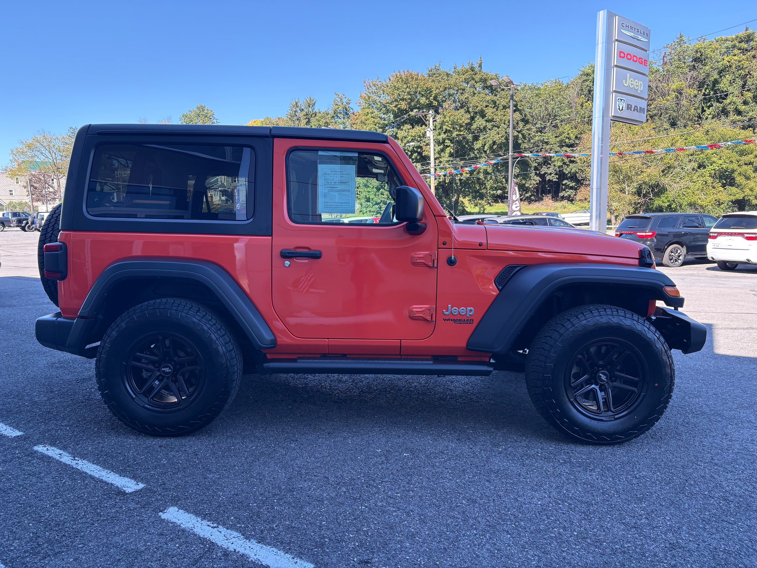 Used 2018 Jeep Wrangler Sport w/ Quick Order Package 28S AWD/4WD image 7