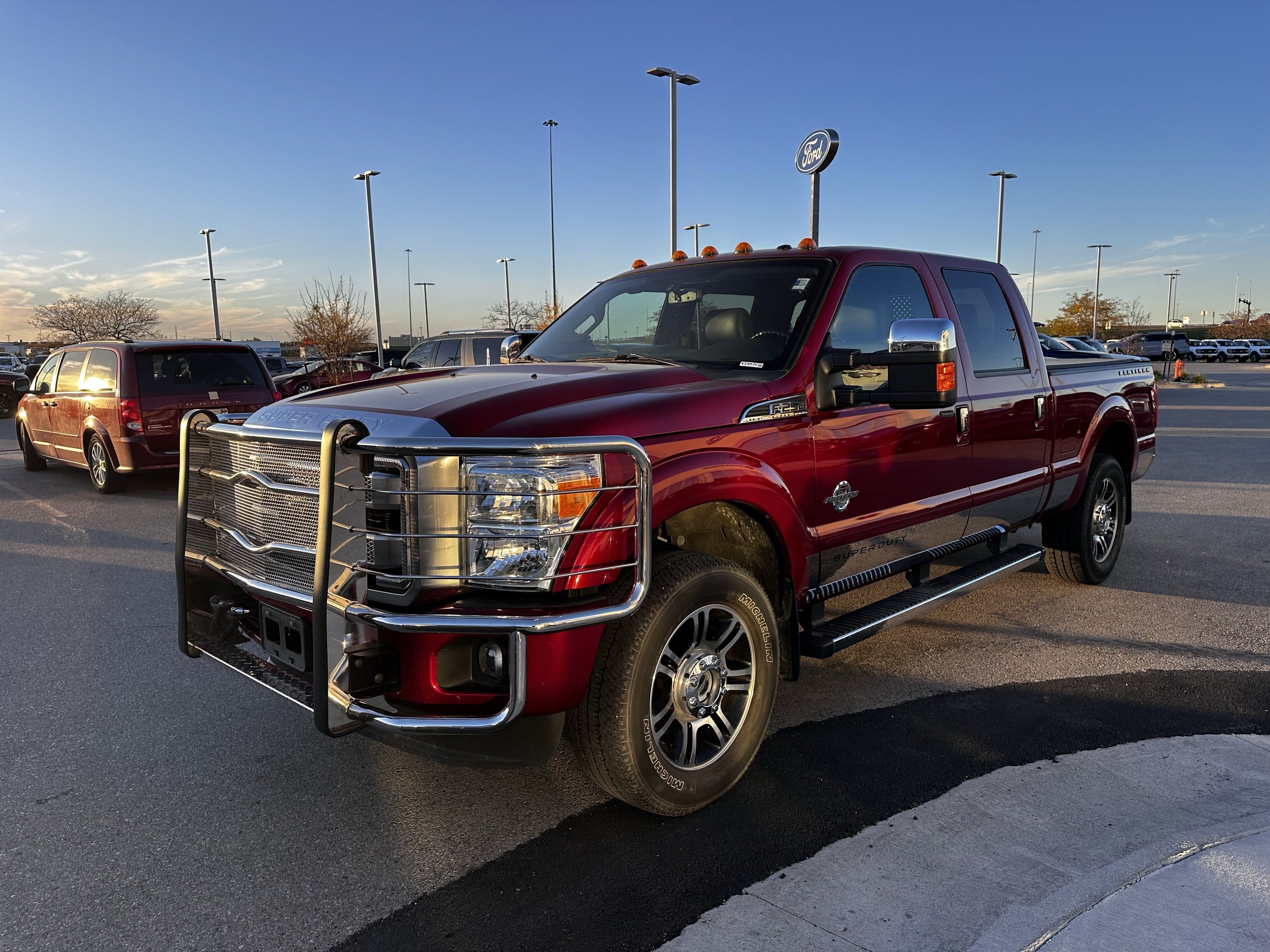 Used 2015 Ford F250 Platinum w/ FX4 Off-Road Package AWD/4WD image 3