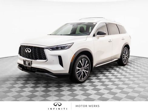 Used 2023 INFINITI QX60 Sensory w/ Cargo Package AWD/4WD image 1