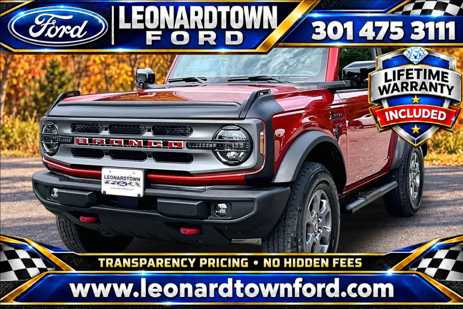 Used 2023 Ford Bronco Big Bend AWD/4WD image 1