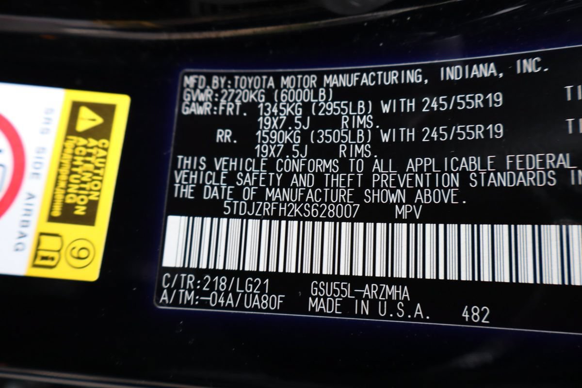 Used 2019 Toyota Highlander SE AWD/4WD image 52