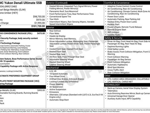 Used 2024 GMC Yukon Denali Ultimate AWD/4WD image 16