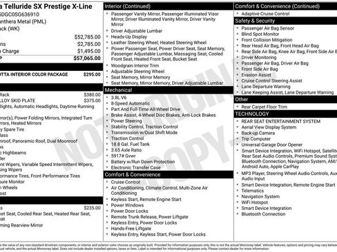 Used 2025 Kia Telluride SX Prestige X-Line AWD/4WD image 3