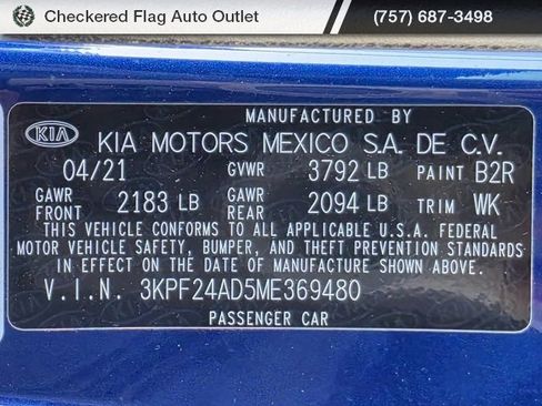 Used 2021 Kia Forte LXS image 46
