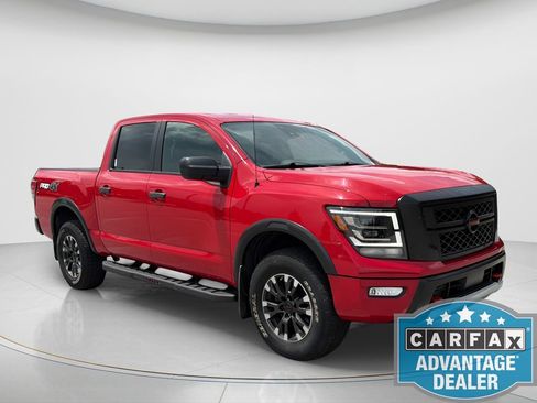 Used 2021 Nissan Titan PRO-4X w/ Off Road Protection Package AWD/4WD image 3