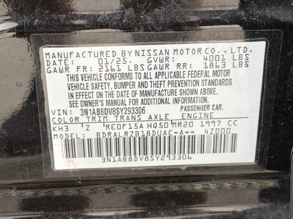 Used 2025 Nissan Sentra SR w/ Midnight Edition FWD image 33