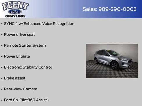 Certified 2024 Ford Escape ST-Line w/ Tech Pack #1 AWD/4WD image 17