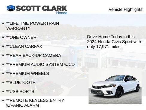 Used 2024 Honda Civic Sport image 11