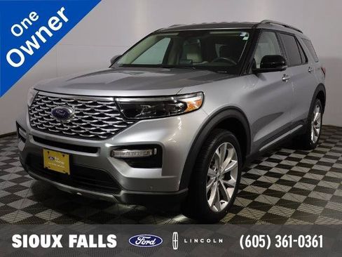 Certified 2023 Ford Explorer Platinum w/ Premium Technology Package AWD/4WD image 1