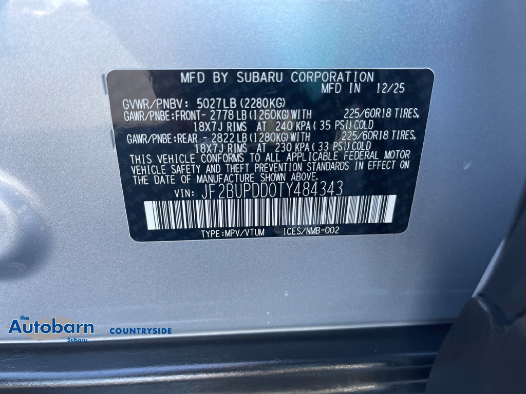 Used 2026 Subaru Outback Limited AWD/4WD image 29