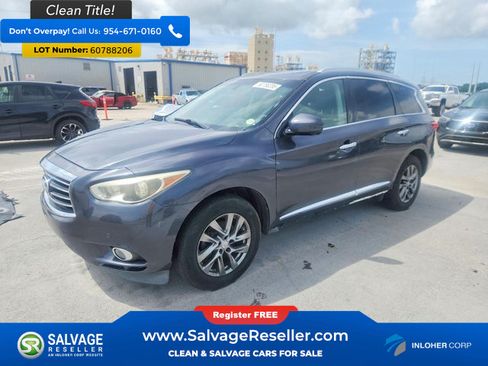 Used 2013 INFINITI JX35 FWD w/ Premium Pkg image 1