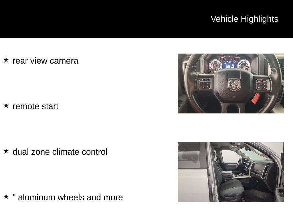 Used 2017 RAM 1500 Big Horn AWD/4WD image 10