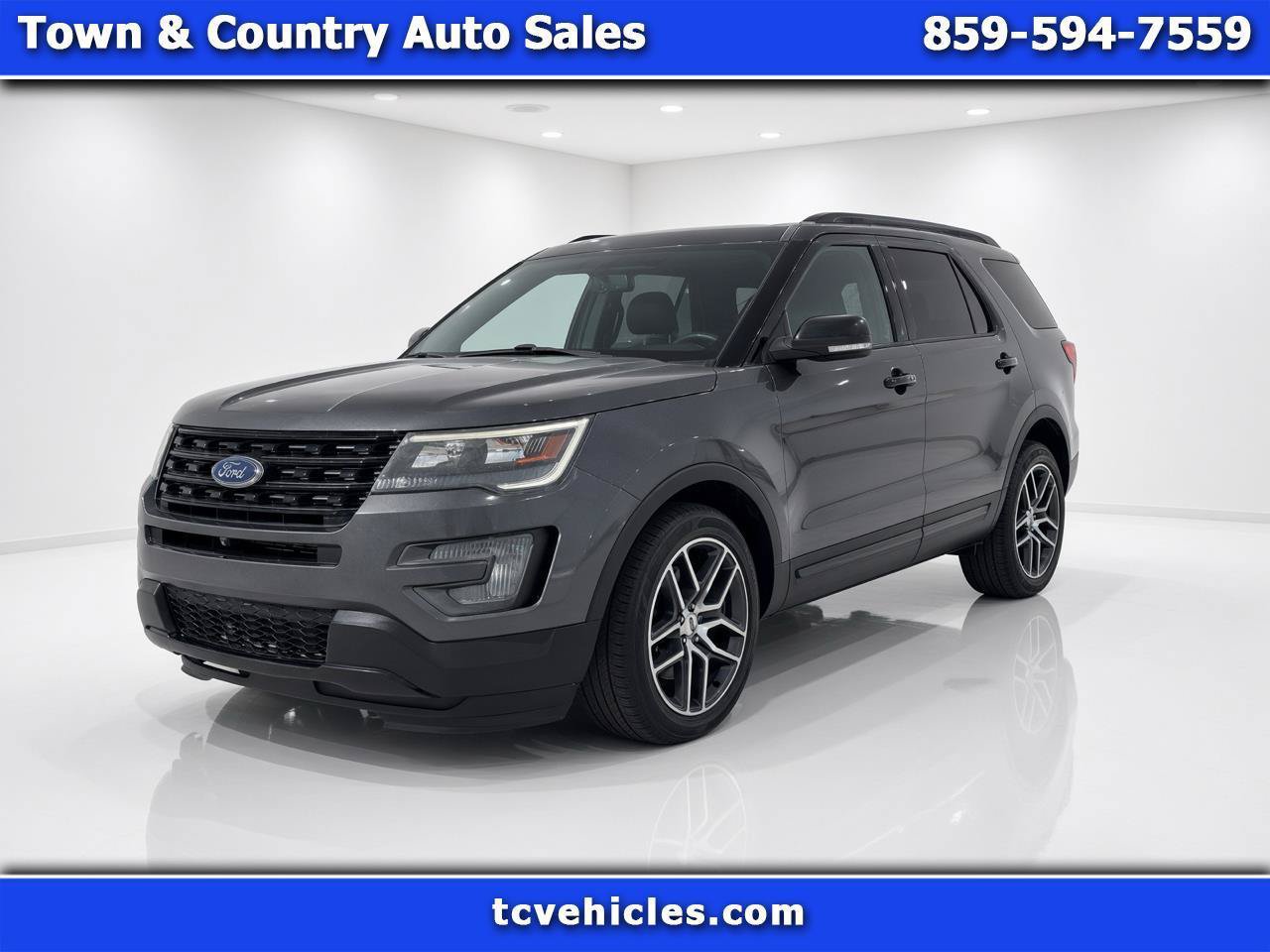 Used 2017 Ford Explorer Sport w/ Equipment Group 401A AWD/4WD image 1