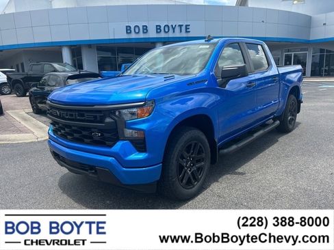 New 2025 Chevrolet Silverado 1500 Custom w/ Turbomax Blackout Package image 2