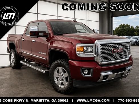 Used 2015 GMC Sierra 2500 Denali w/ Duramax Plus Package AWD/4WD image 1
