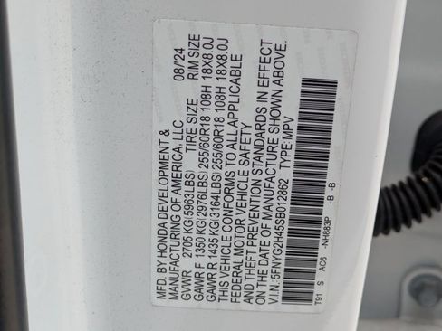 Used 2025 Honda Pilot EX-L image 15