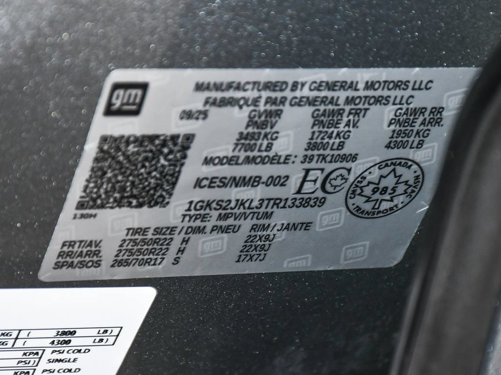 Used 2026 GMC Yukon XL Denali w/ Sun & Power Step Package AWD/4WD image 17