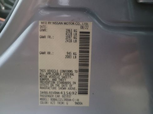 Used 2022 Nissan Altima 2.5 SL image 33