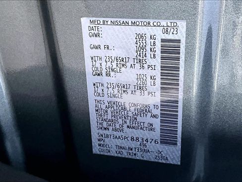 Certified 2023 Nissan Rogue S FWD image 33
