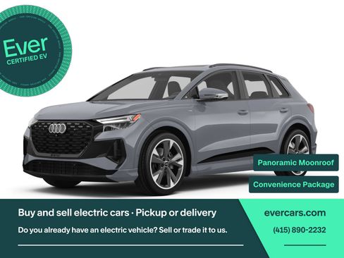 Used 2023 Audi Q4 e-tron Premium Plus w/ Premium Plus RWD image 1