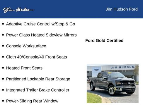 Used 2024 Ford F150 XLT w/ Equipment Group 302A MID image 13