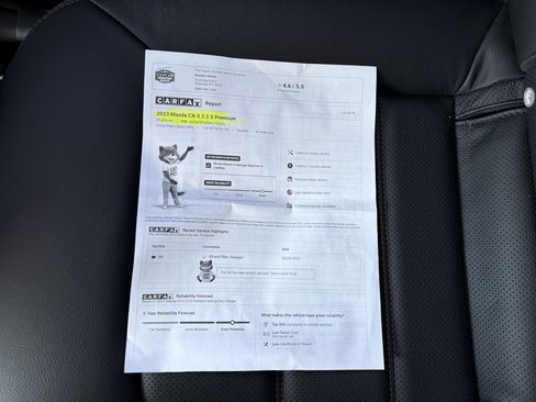 Used 2023 MAZDA CX-5 AWD 2.5 S w/ Premium Package image 30