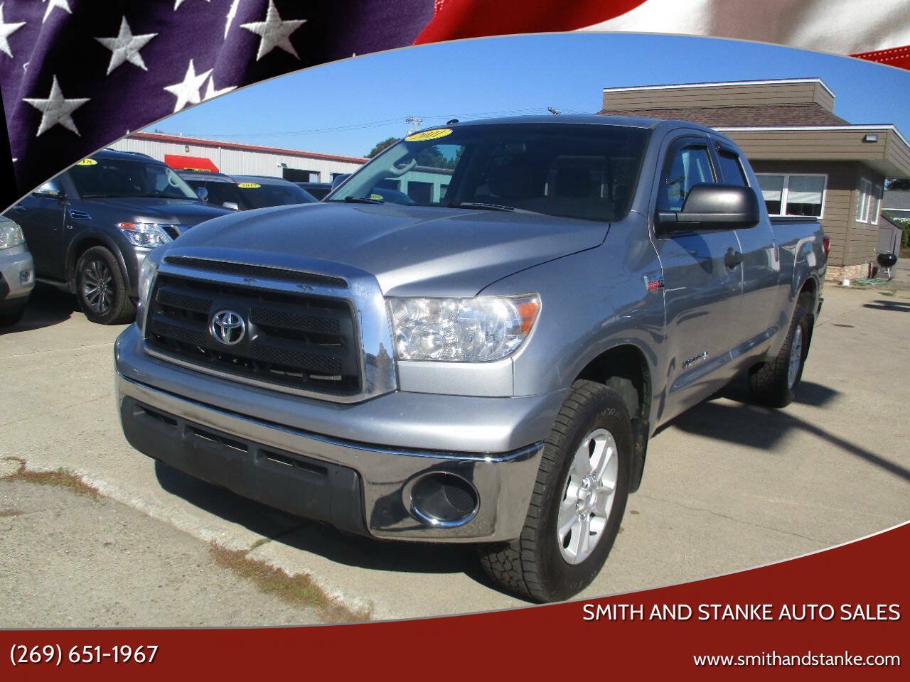 Used 2011 Toyota Tundra 4x4 Double Cab w/ Tow Pkg image 1
