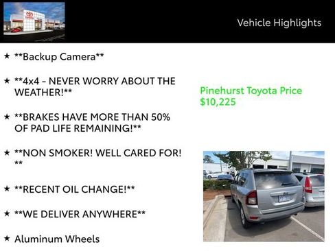 Used 2015 Jeep Compass Latitude image 10