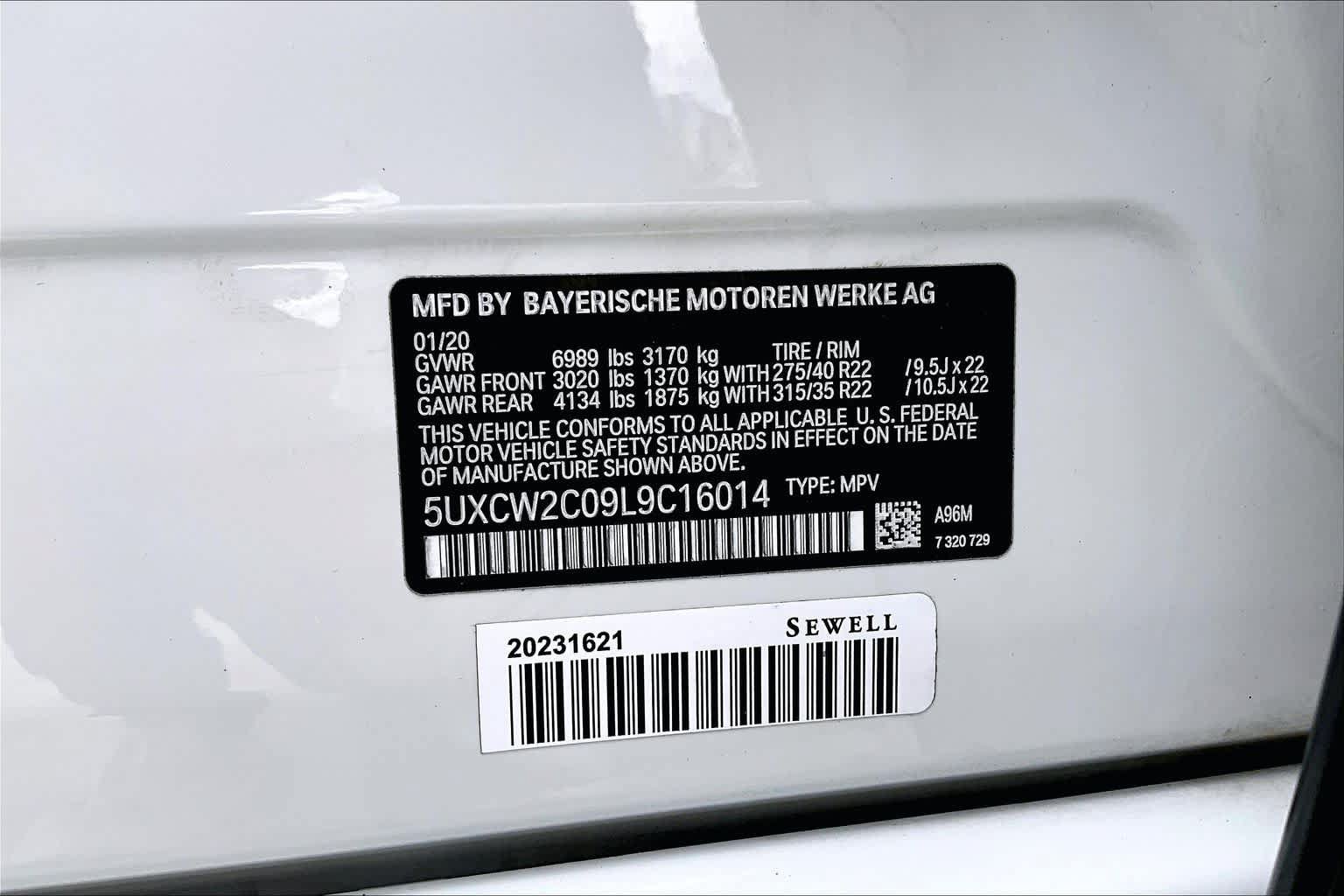 Used 2020 BMW X7 xDrive40i w/ Executive Package AWD/4WD image 37
