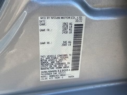 Used 2023 Nissan Altima 2.5 SV image 17