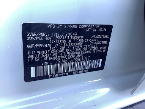 Used 2024 Subaru Crosstrek 2.0i w/ Crosstrek Mirror Package AWD/4WD image 21