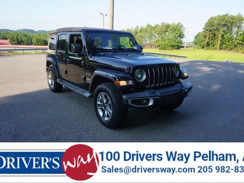 Used 2022 Jeep Wrangler Unlimited Sahara w/ Cold Weather Group AWD/4WD image 1