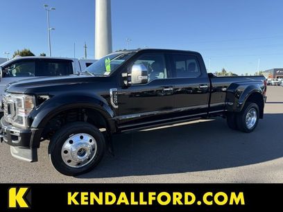 Certified 2022 Ford F450 Platinum w/ Camper Package