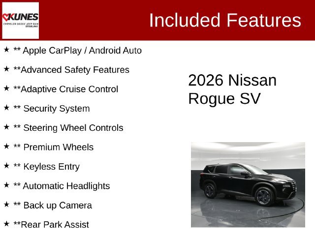 Used 2026 Nissan Rogue SV FWD image 2