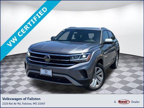 Certified 2022 Volkswagen Atlas Cross Sport SE AWD/4WD image 1