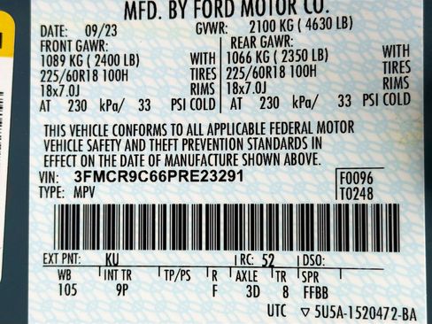 Certified 2023 Ford Bronco Sport Outer Banks w/ Tech Package image 37