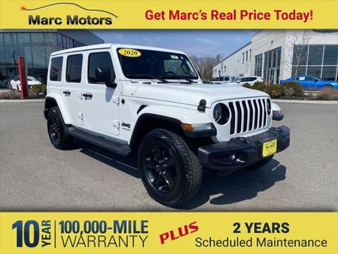 Certified 2020 Jeep Wrangler Unlimited Sahara AWD/4WD image 1