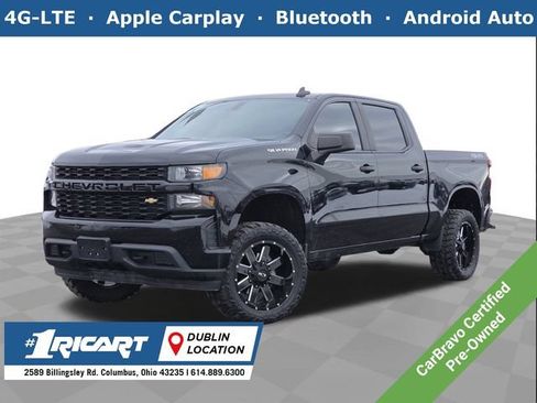 Used 2021 Chevrolet Silverado 1500 Custom AWD/4WD image 1